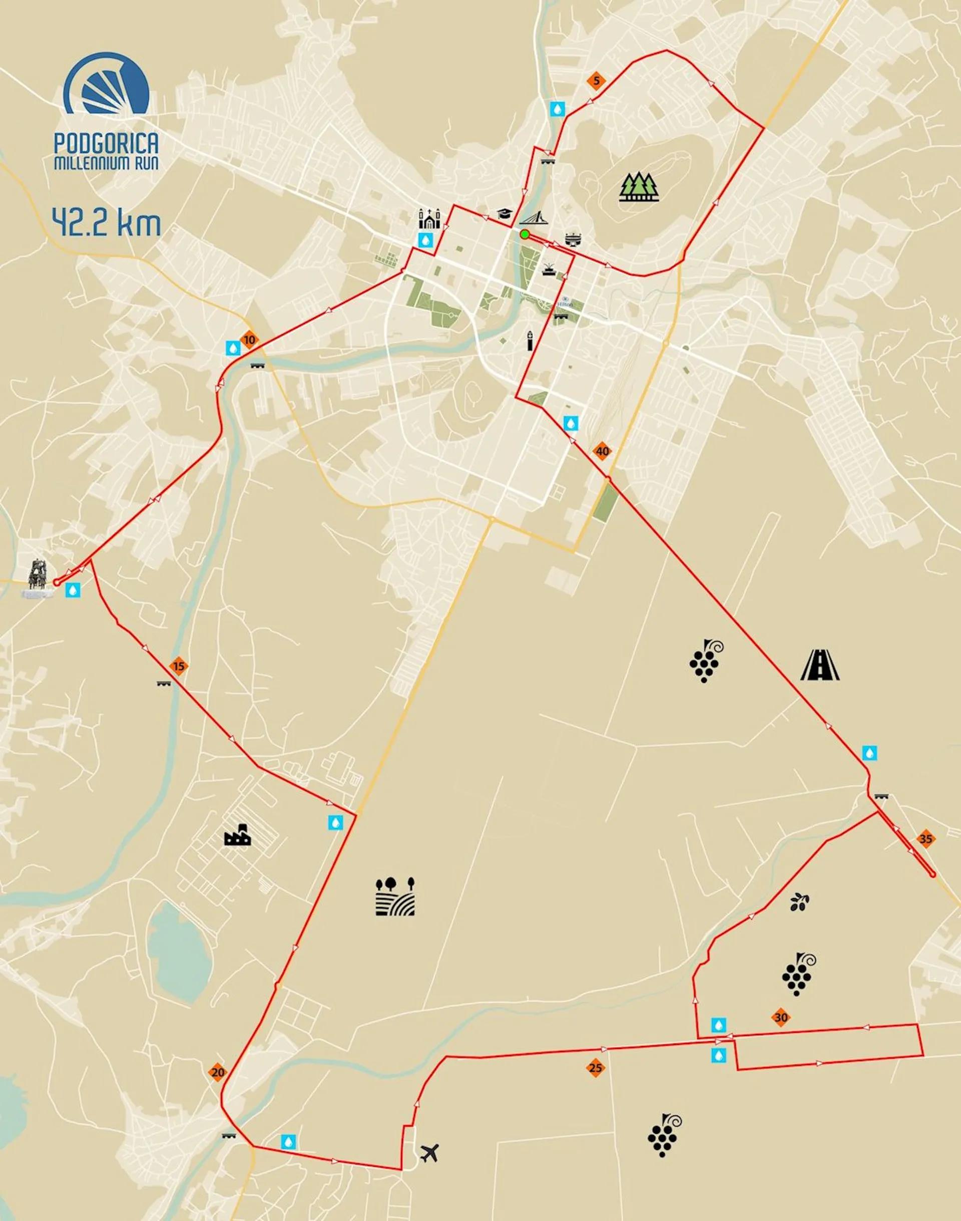 route map