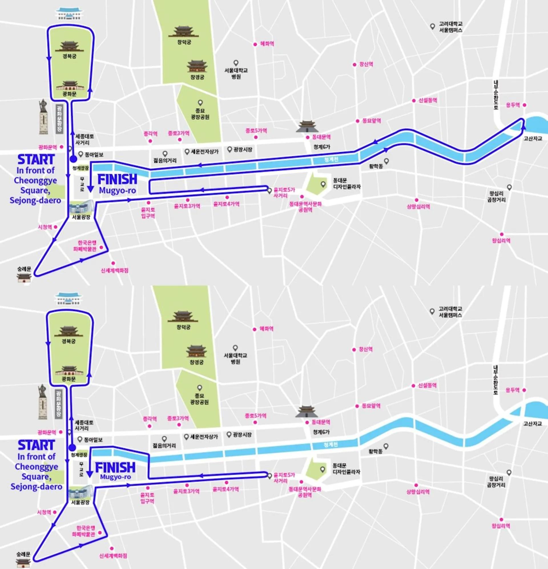 route map