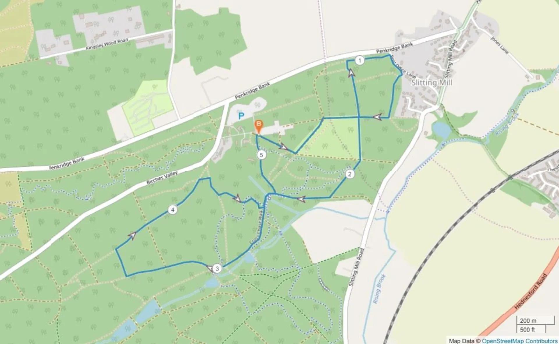 route map