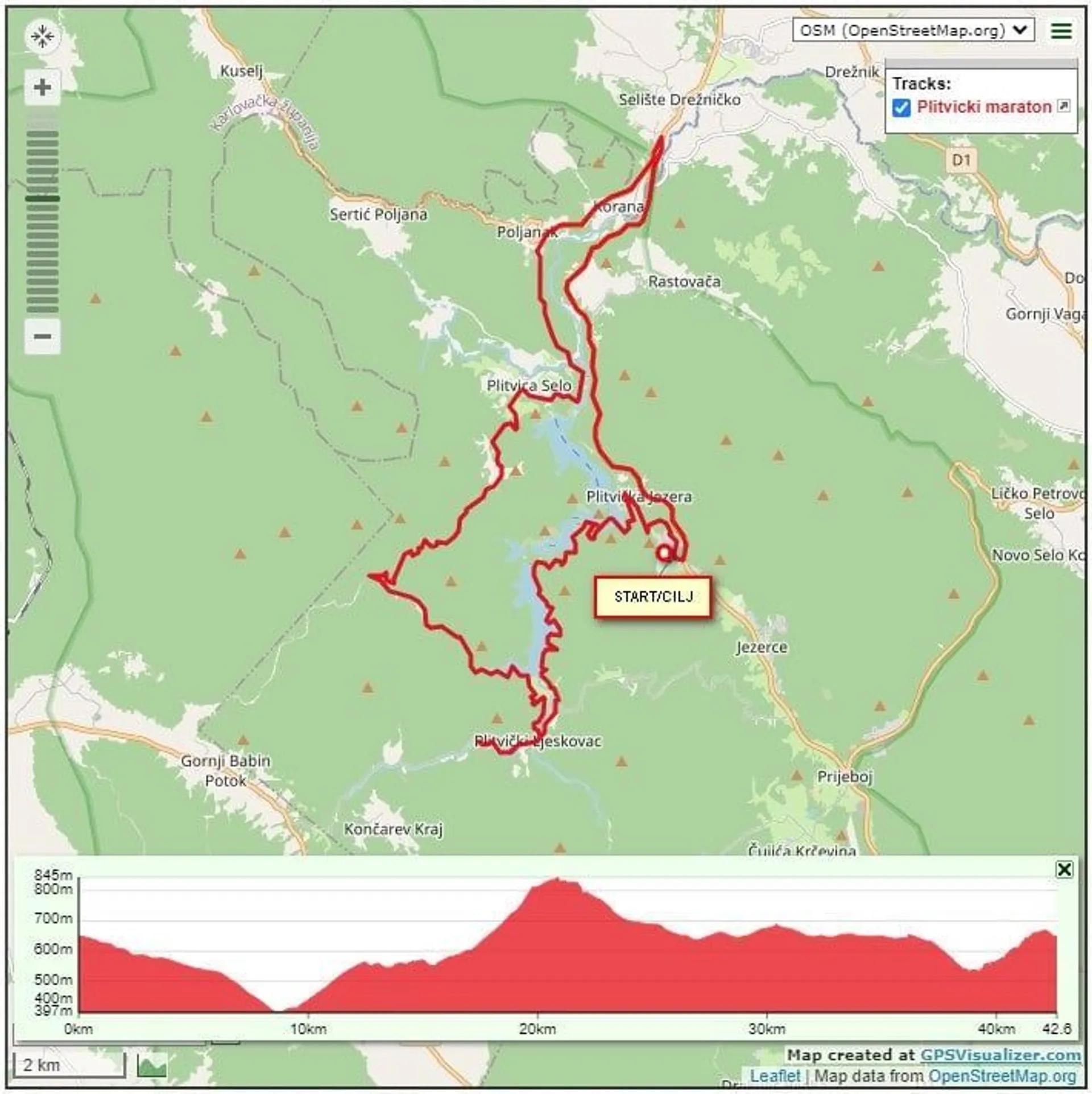 route map